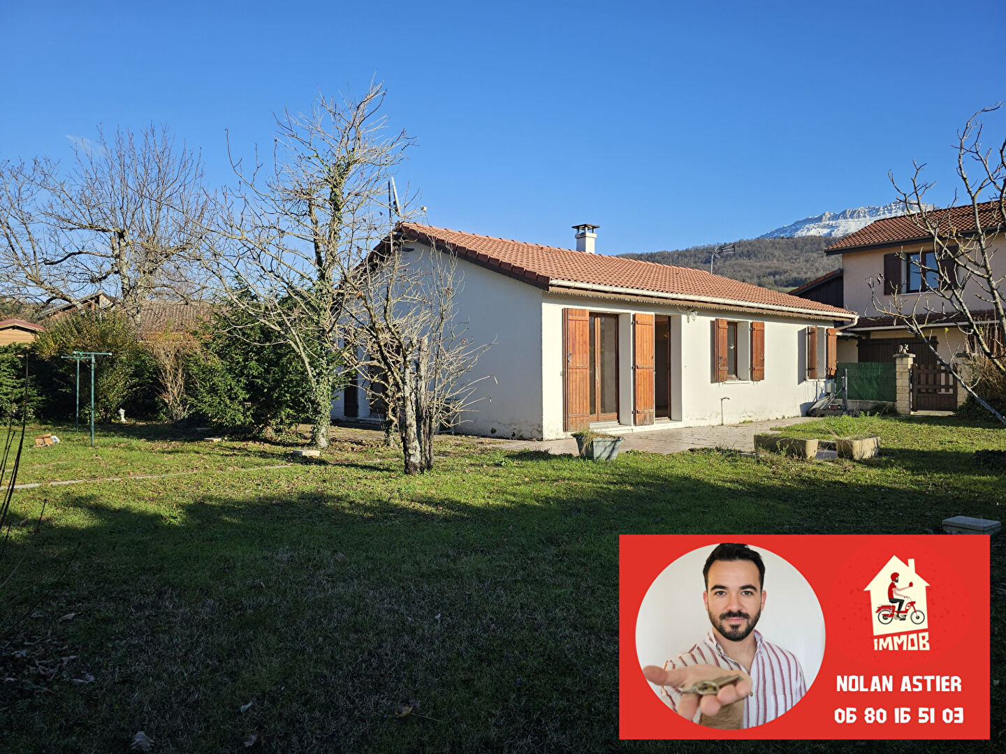 Maison Coublevie 3 chambres plain pied