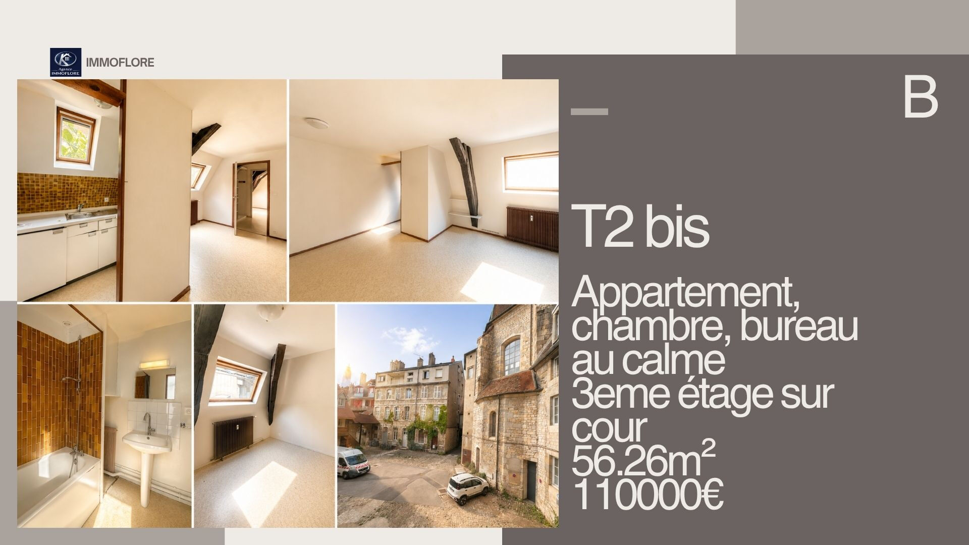 Agence immobilière de IMMOFLORE Besancon