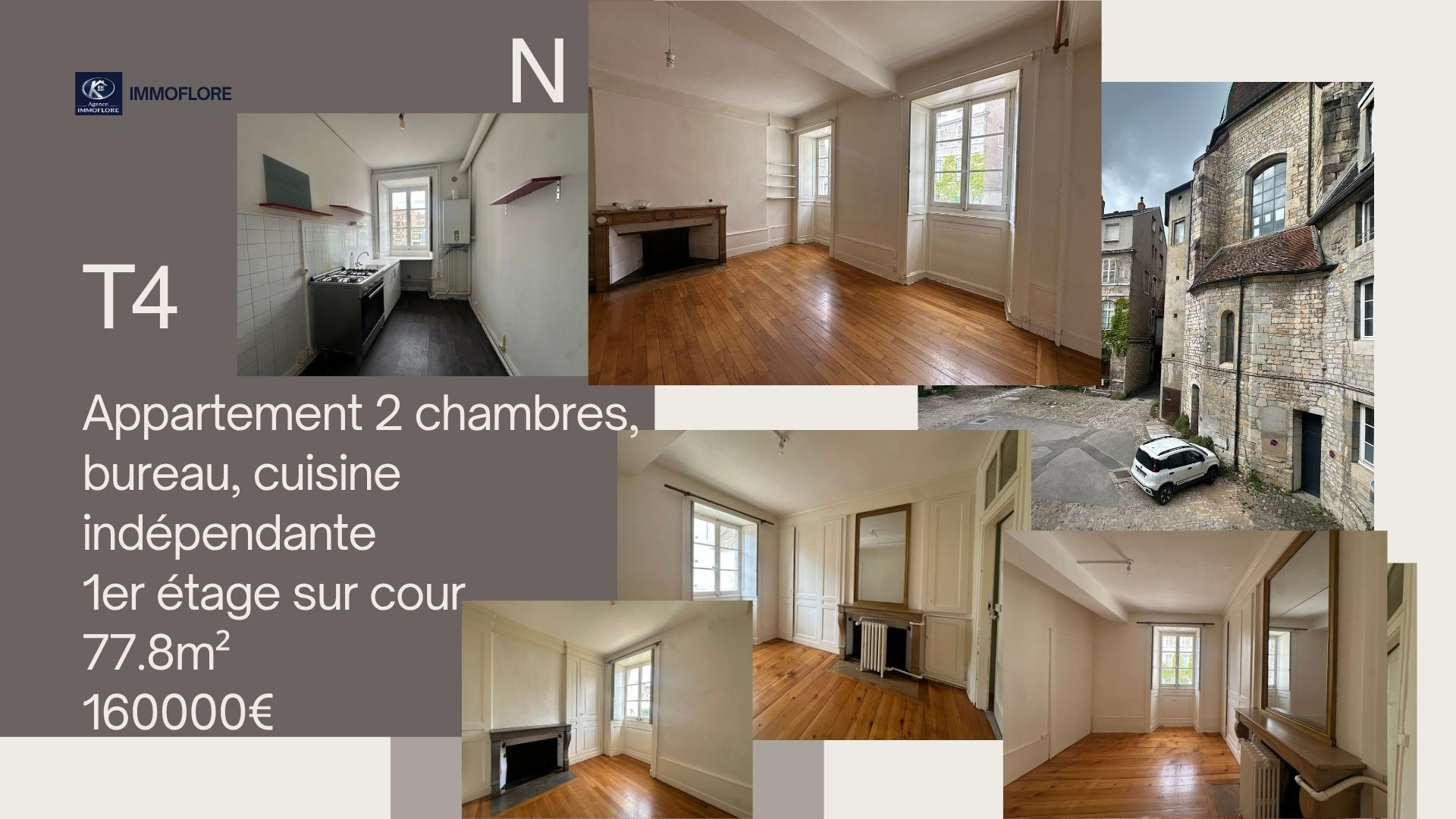 Agence immobilière de IMMOFLORE Besancon