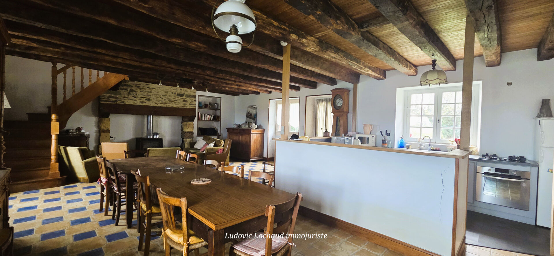 Photo Maison Périgourdine 4 pièces de 98 m2 plus dépendances. image 4/6