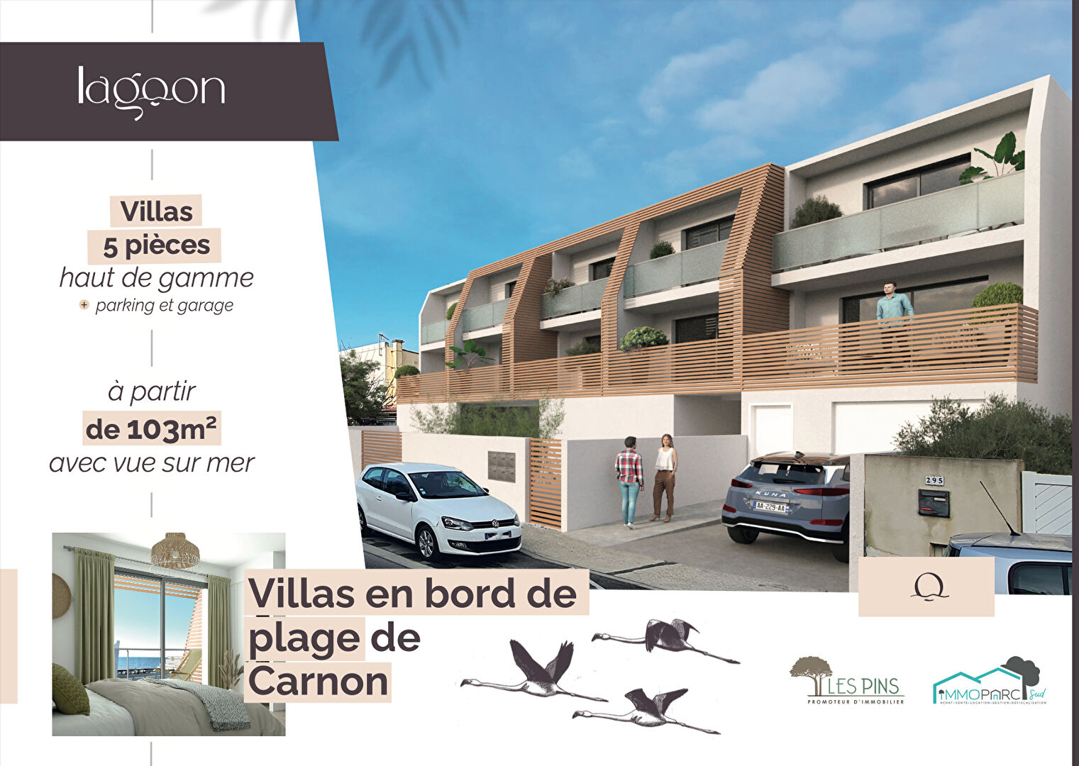 Villas neuves Carnon Plage