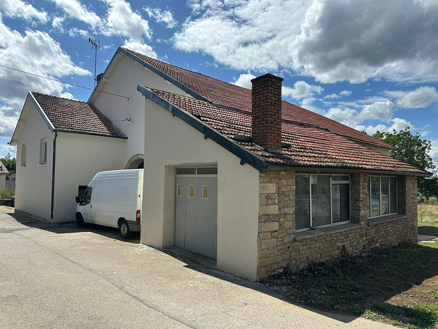 Ensemble immobilier Pouilley Français 7 pièces 110m2 + 300m2