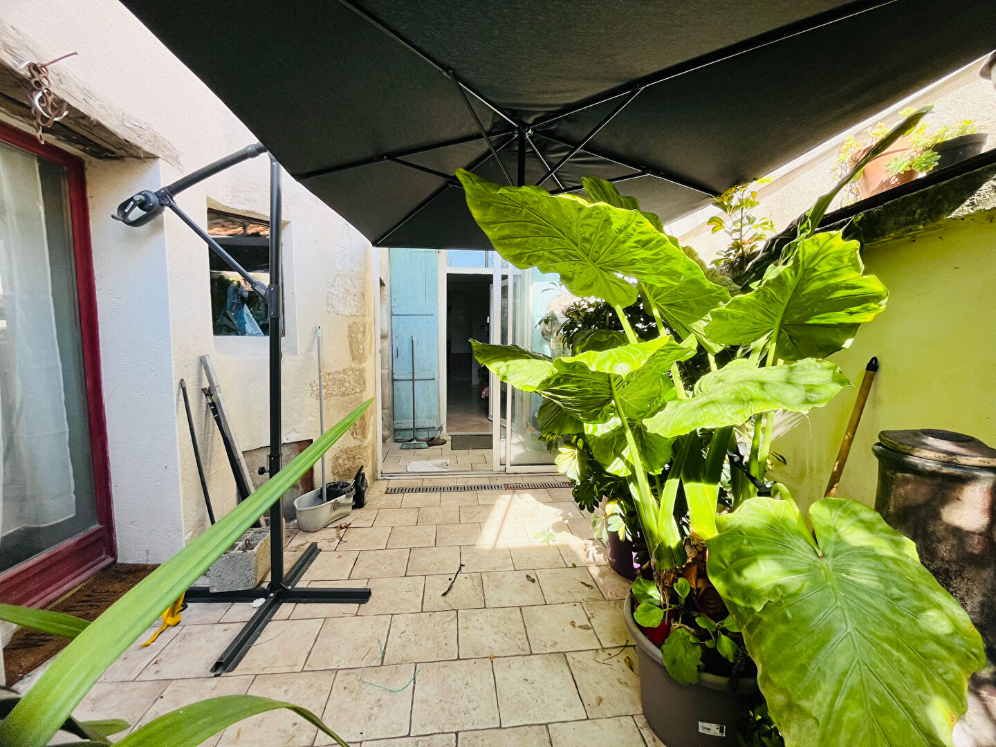 Villeneuve/Lot, charmante maison de ville avec jardin