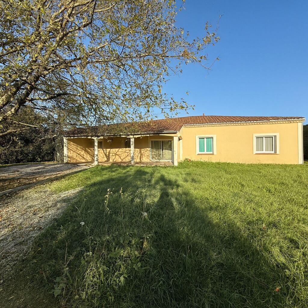 Belle maison de plain pied à Fongrave