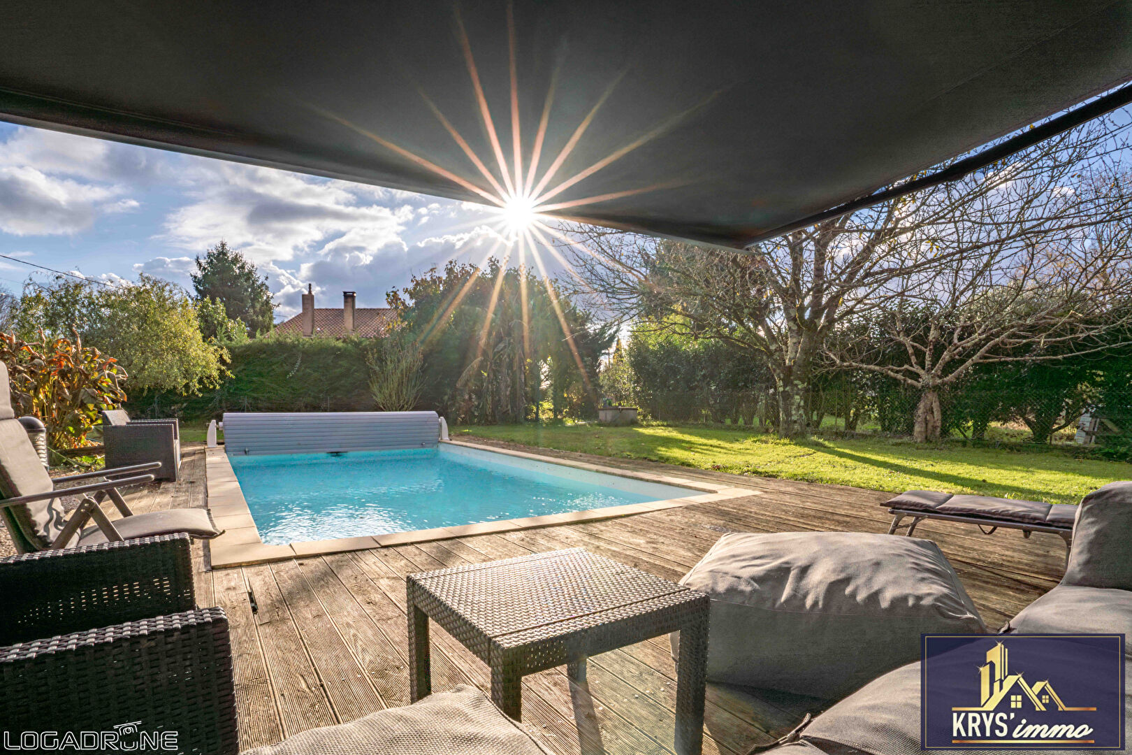 Photo Maison de plain pied à Granges/Lot avec piscine image 3/6