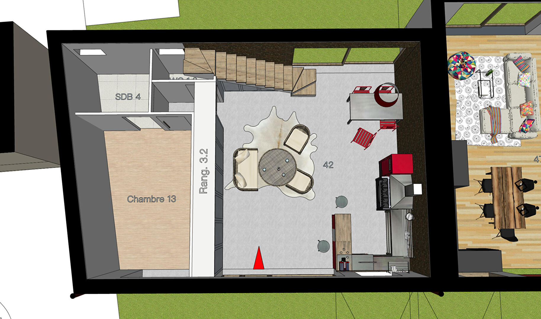 Photo TERRAIN CONSTRUCTIBLE -  PETIT ROBINSON A L'HAY-LES-ROSES de 201 m² image 6/6