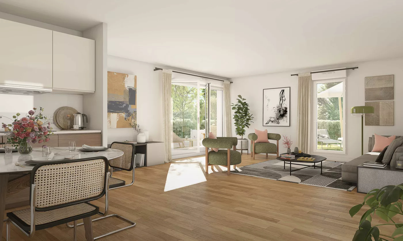 Appartement L Hay Les Roses 2 pièce(s) 42.19 m²