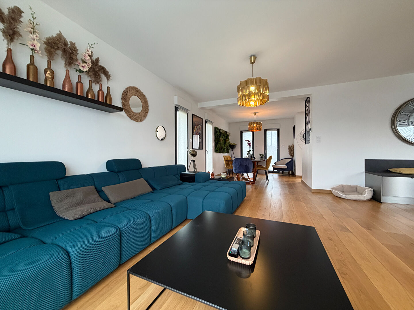 Photo Maison contemporaine de 2023 avec piscine - Kirschnaumen, lieu dit Evendorff  6 pièce(s) 140.69 m2 image 2/6