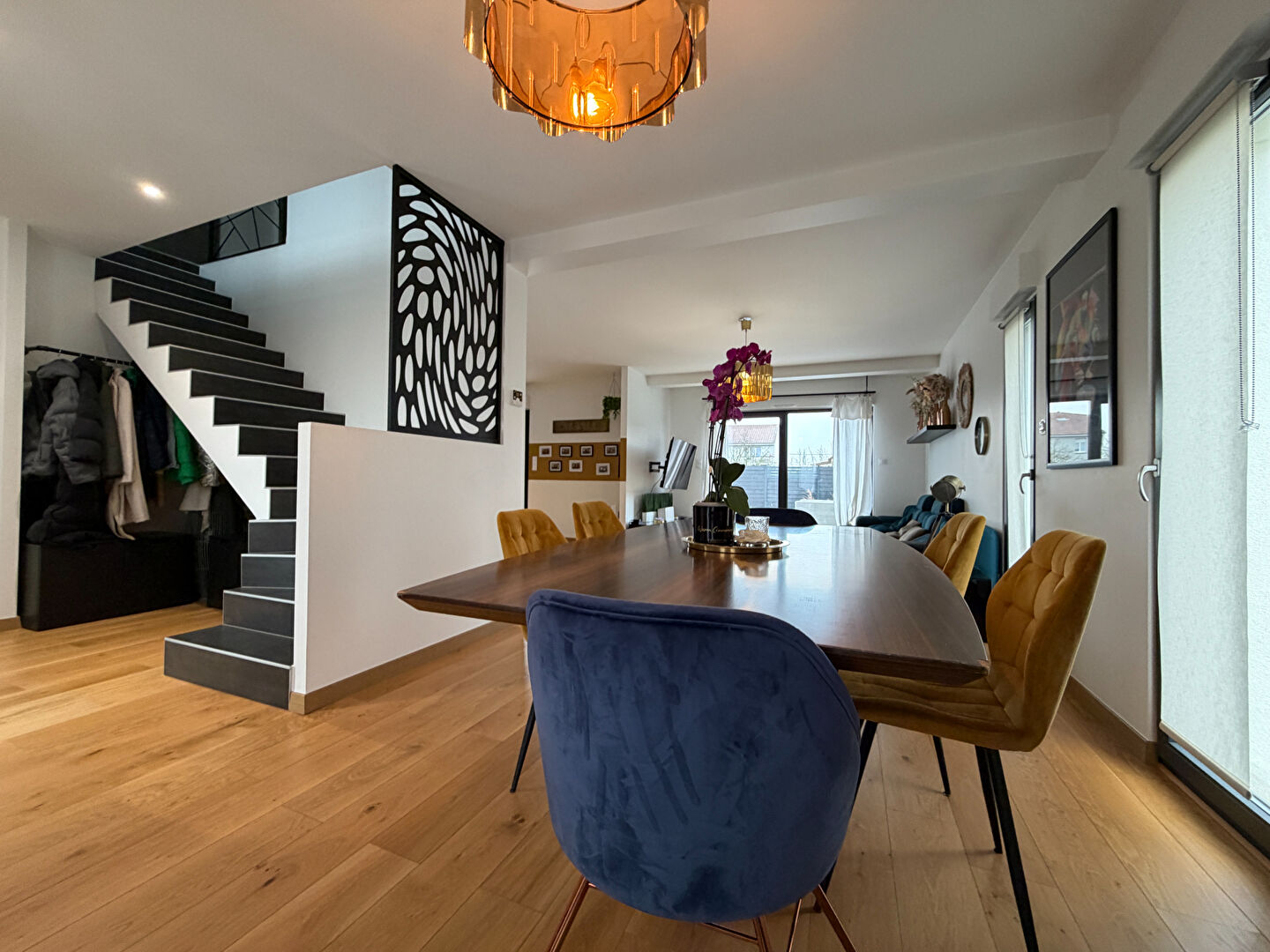 Photo Maison contemporaine de 2023 avec piscine - Kirschnaumen, lieu dit Evendorff  6 pièce(s) 140.69 m2 image 3/6