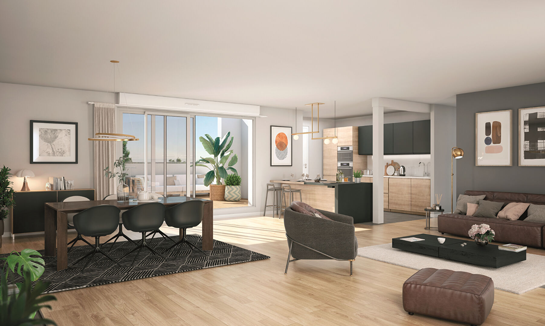 Photo Appartement  les Amidonniers 4 pièces 130m² avec rooftop image 2/3