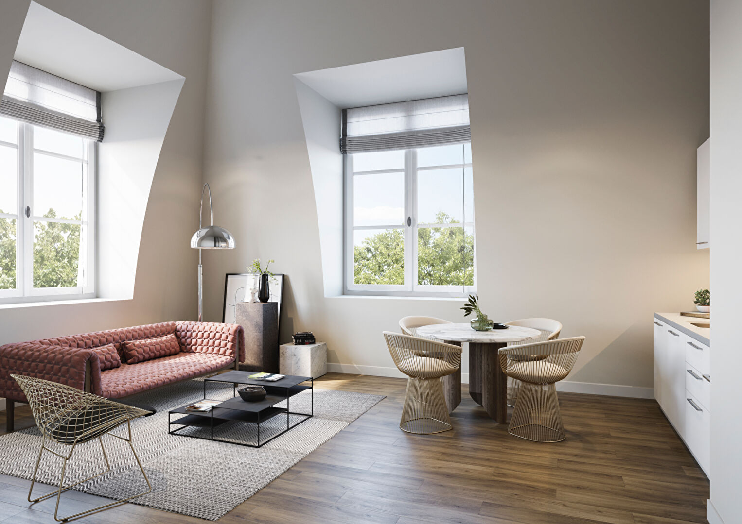 Photo Monument historique - Appartement - 2 pièce(s) 50.2 m2 image 6/6