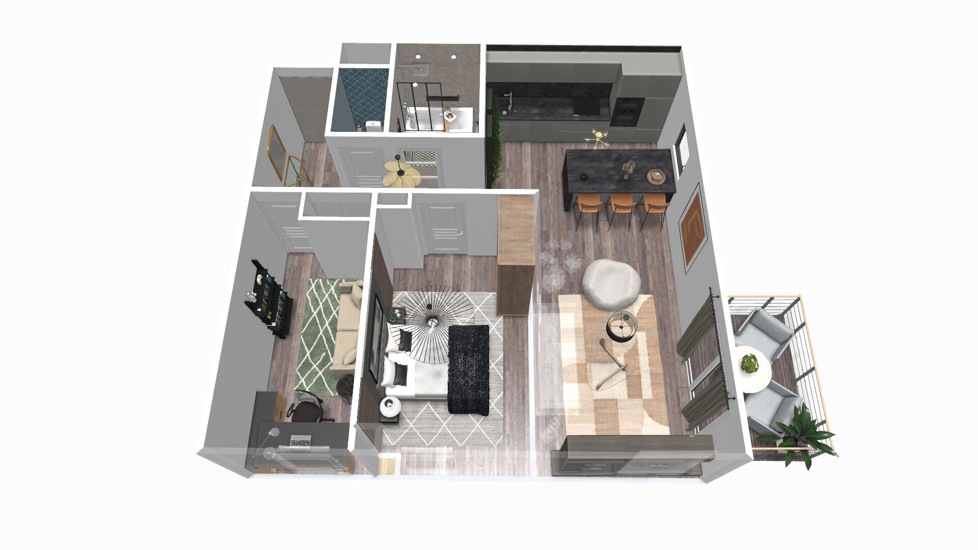 Photo Appartement  neuf 3 pièces 65 m² Bischheim image 5/5