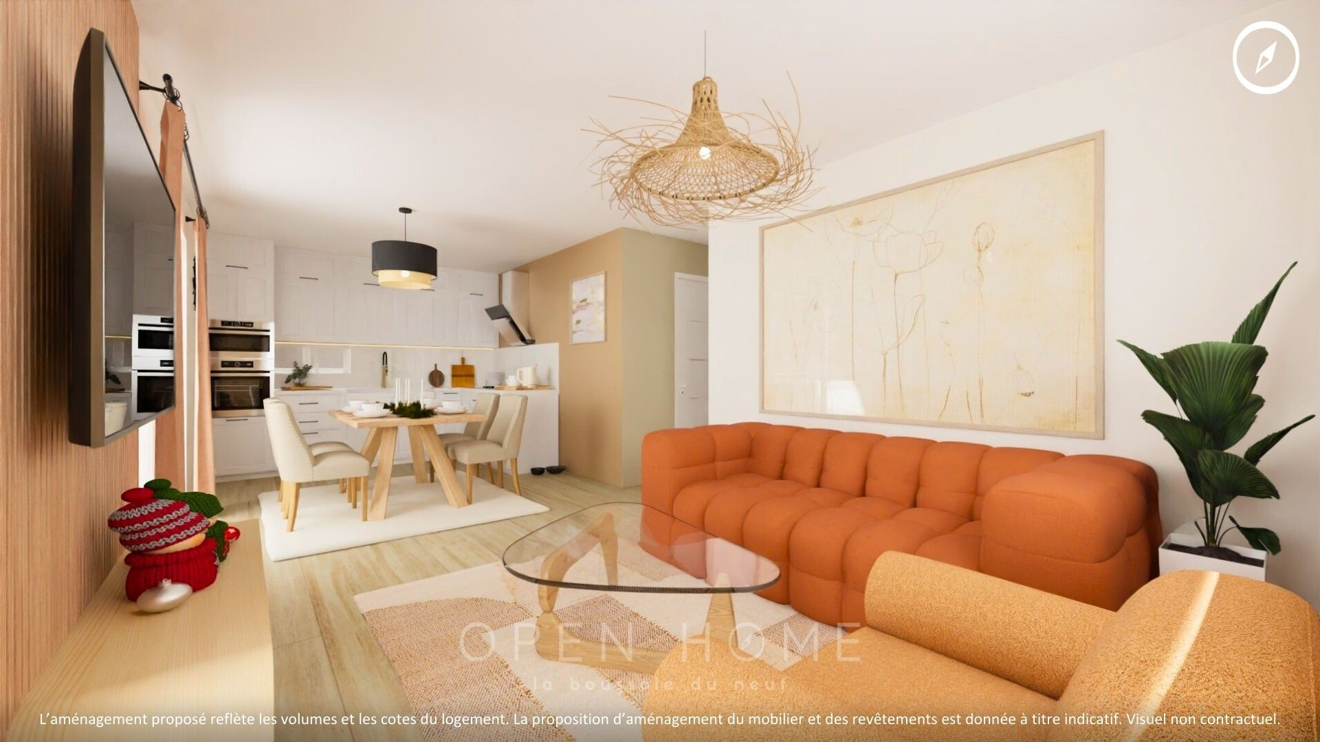 Photo Appartement neuf 3 pièces 65 m² La Wantzenau image 2/6