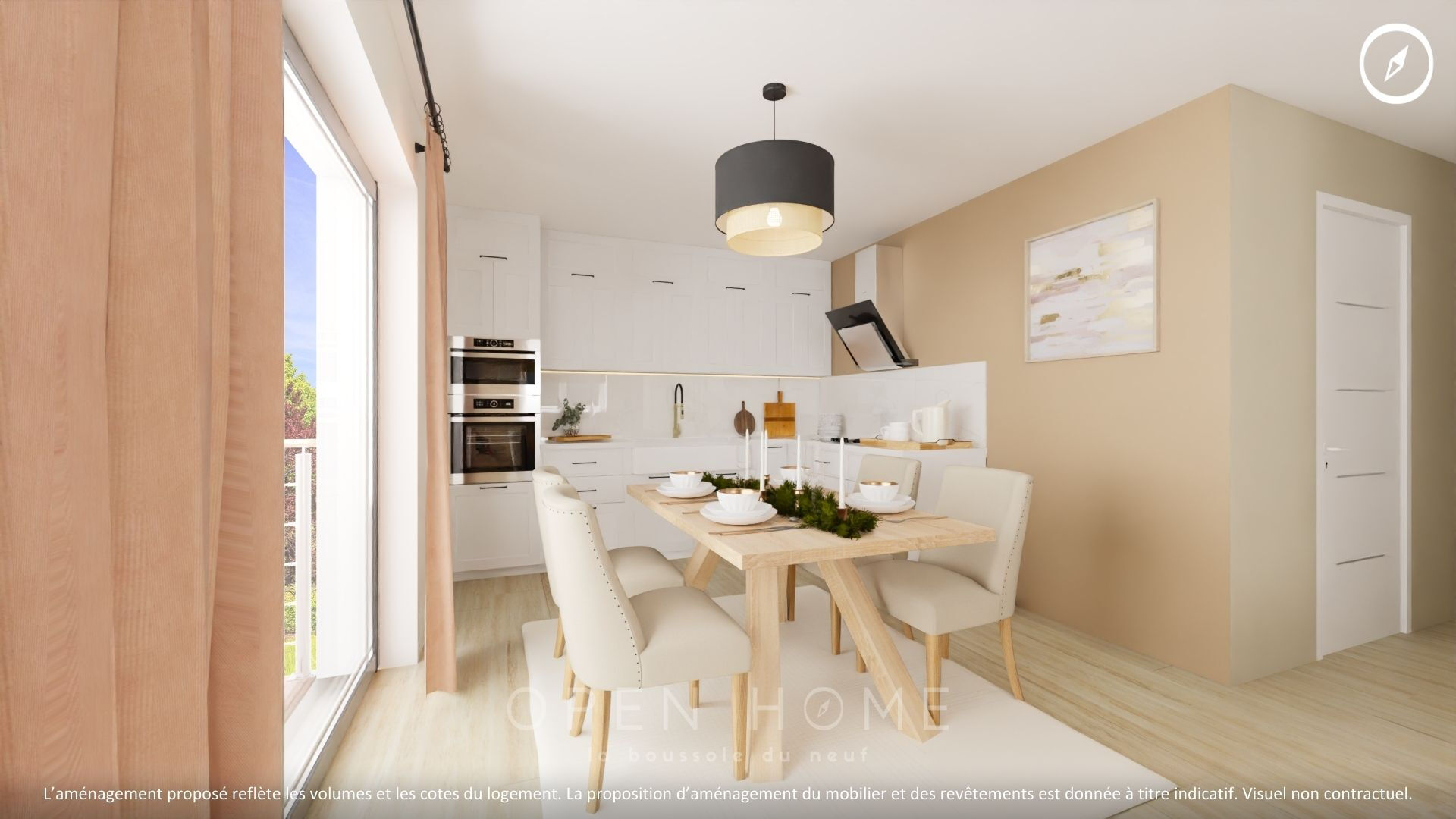 Photo Appartement neuf 3 pièces 65 m² La Wantzenau image 3/6