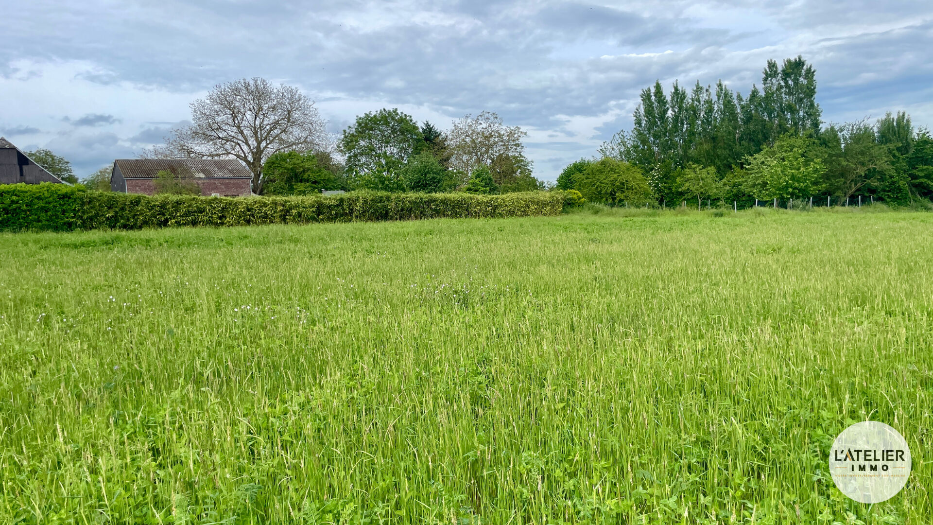 Photo Terrain à bâtir à Erlon de 1 729 m2 image 1/2