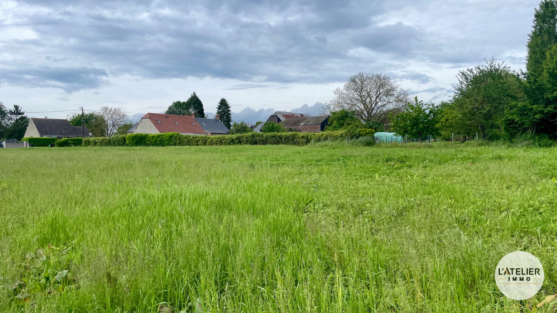 Photo Terrain à bâtir à Erlon de 1 729 m2 image 2/2
