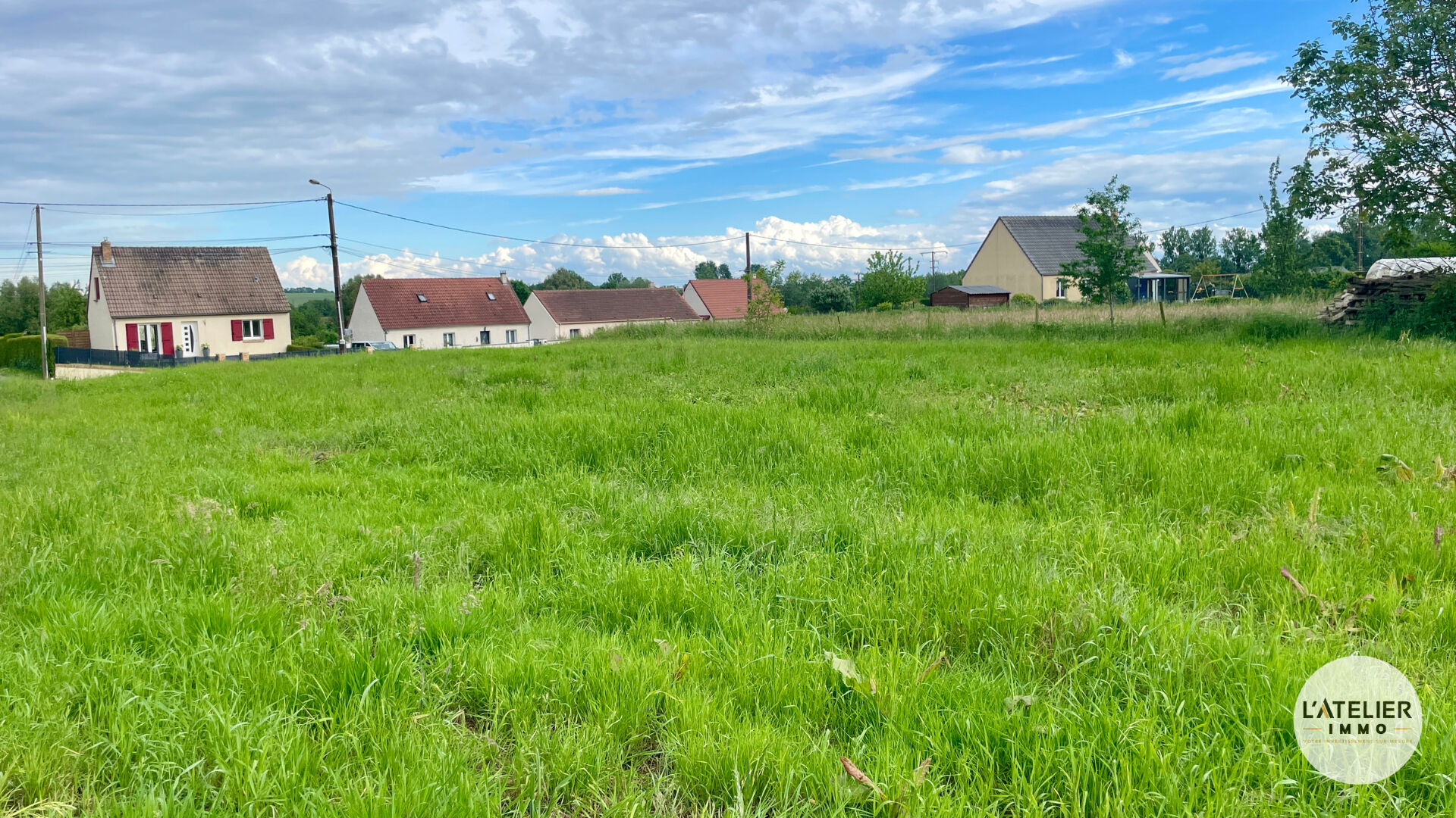 Photo Terrain à bâtir à Erlon de 1 290 m2 image 1/2