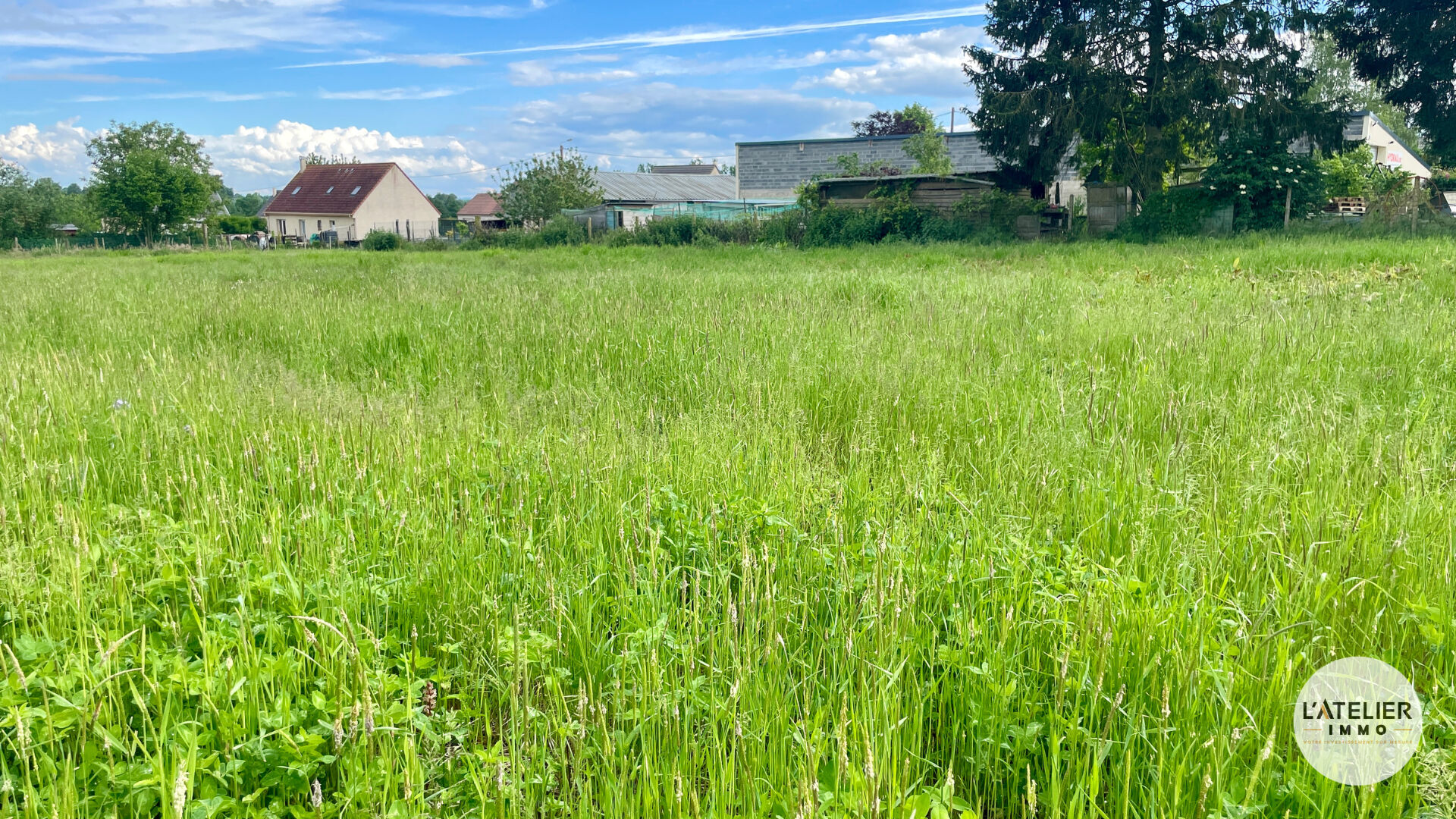 Photo Terrain à bâtir à Erlon de 1 290 m2 image 2/2