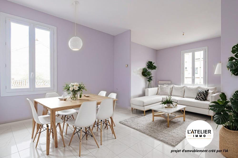 Appartement Reims 5 pièce(s) 91.60 m2 - Secteur Clémenceau