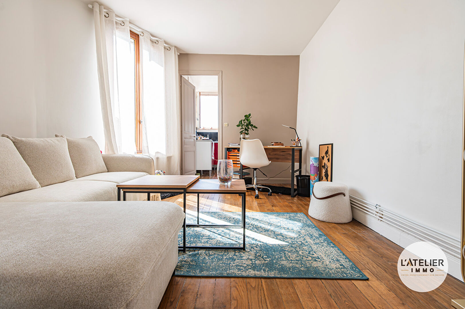 Appartement Reims 2 pièce(s)  meublé 48 m2