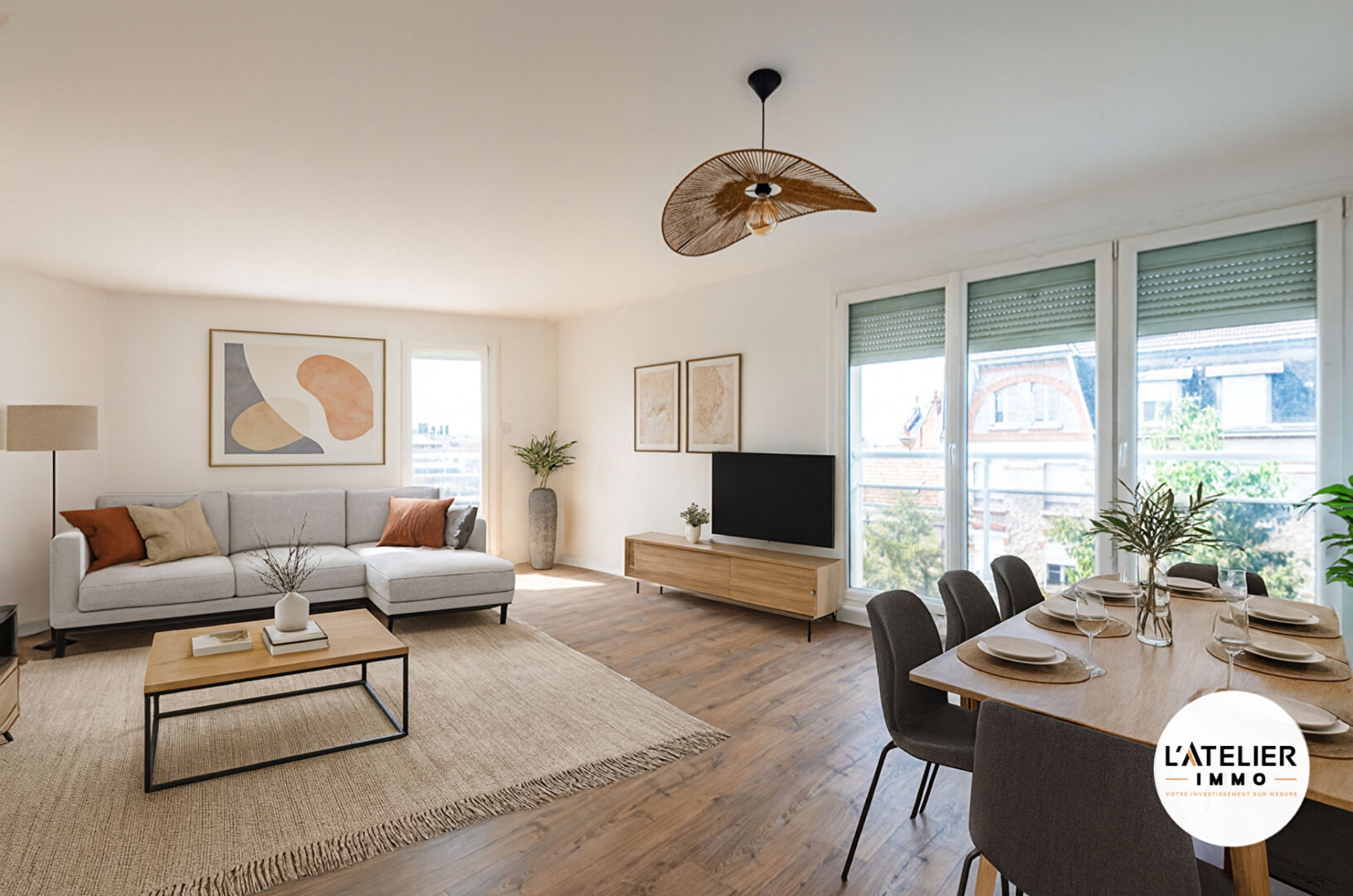 3 pièces - 78 m² - Boulevard Jamin