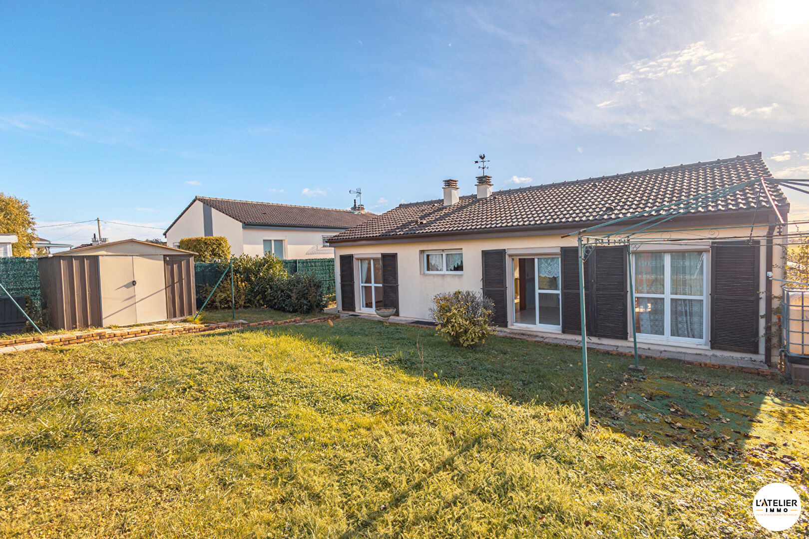 Maison de plain-pied lumineuse avec jardin à Ville-en-Vermois