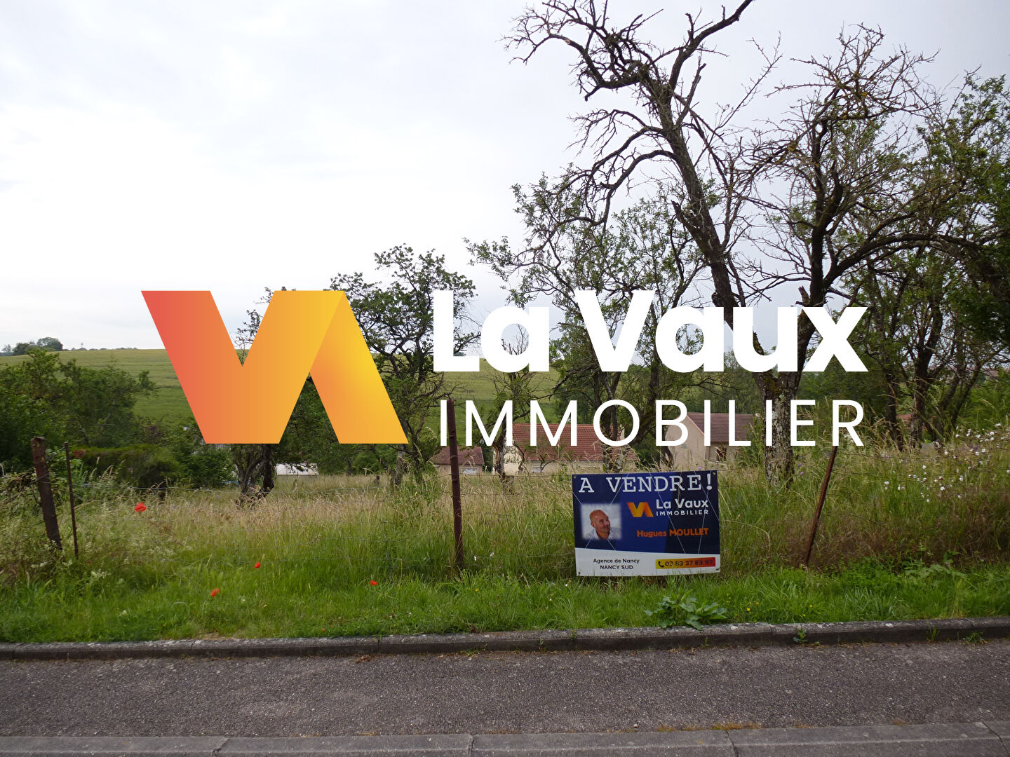 Photo PIERREVILLE, secteur PULLIGNY-XEUILLEY, à 20 mn de NANCY : terrain constructible 970 m² image 1/6