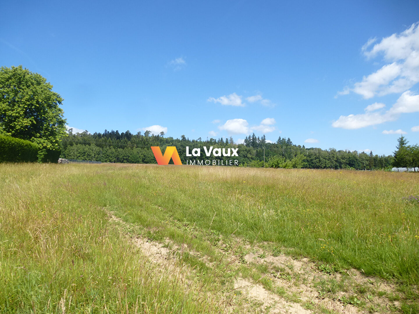 Photo LACHAPELLE : Terrain à bâtir  7501 m2 image 4/6