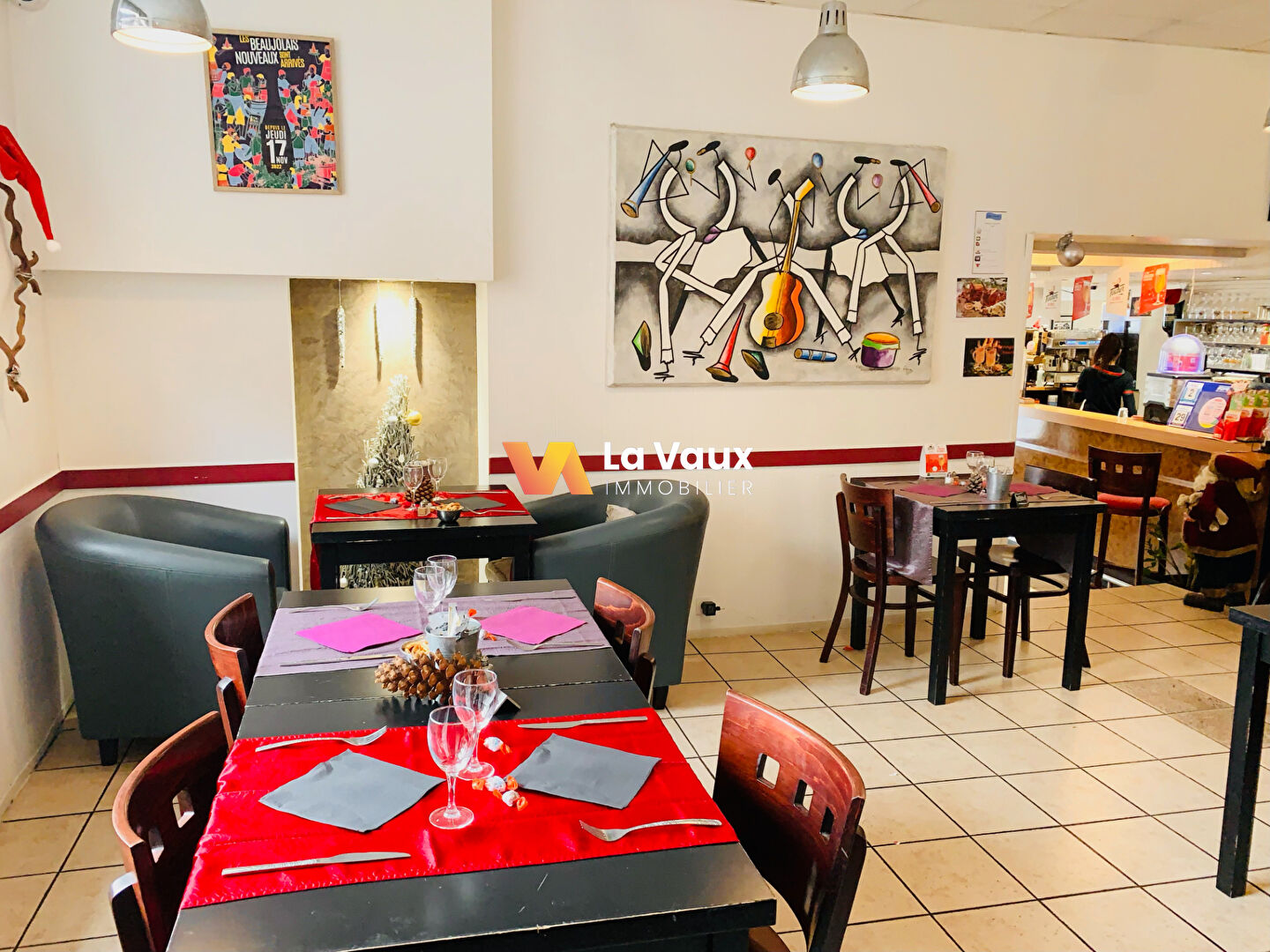 Photo Fonds de commerce de 170 m² et appartement de 100 m² , tabac, pmu, bar, restaurant avec terrasse image 6/6