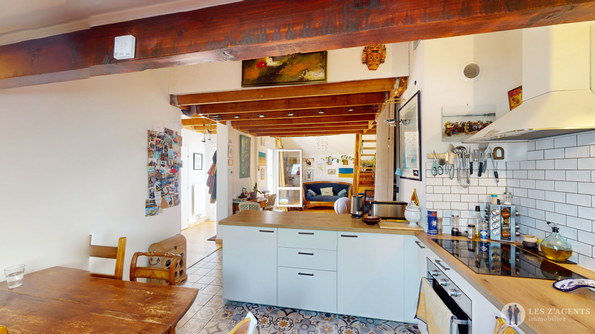 Photo T3 duplex rénové de 56m2 avec terrasse image 4/6