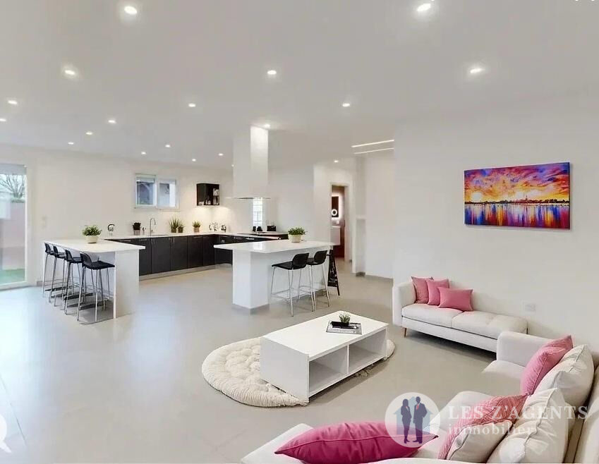 T4 récent rez-de-jardin de 100m2