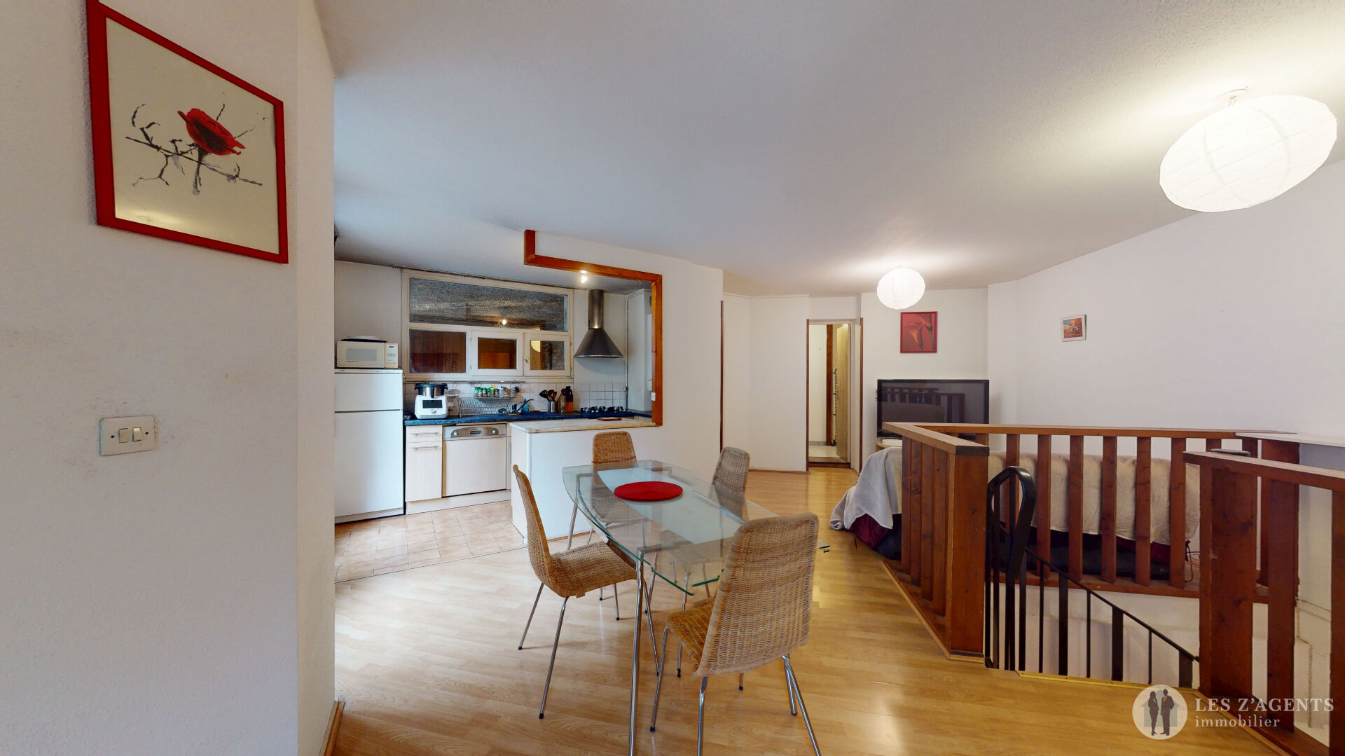 Photo Appartement en duplex avec jardin et entrée privative, secteur RENAUDIE image 5/6