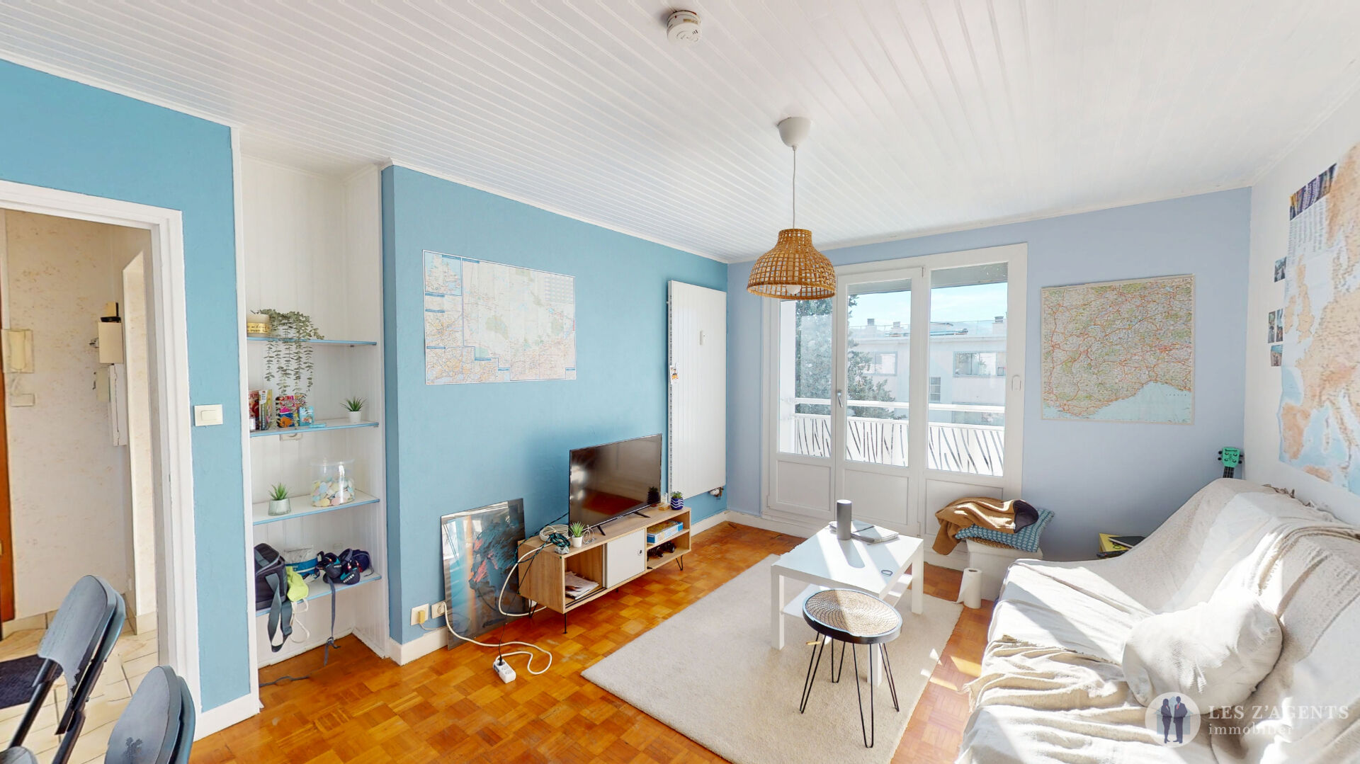 T3 de 51m2 vendu loué et meublé