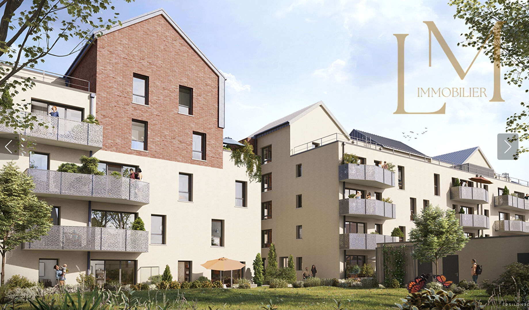 Photo ORLEANS, Projet d'Appartement d'un 3 pièce(s) de 72,89 m² neuf sur plan. image 3/4