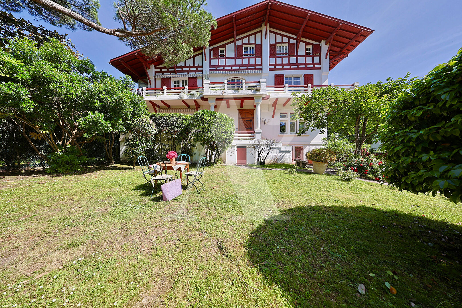 Sous-compromis- Architecture Art déco et son jardin - 1925 - H. BARRÈS