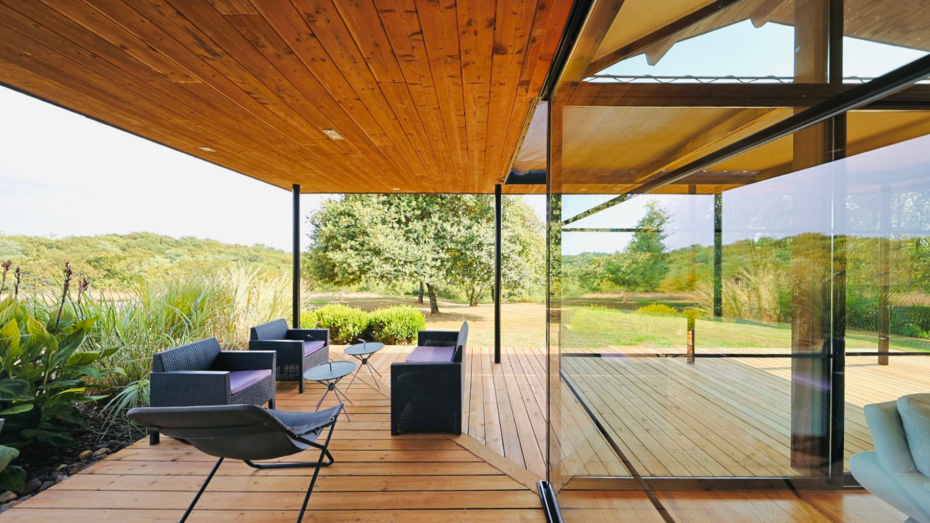 Photo Architecture contemporaine en pleine nature - 2007 - B. Lafourcade image 3/6