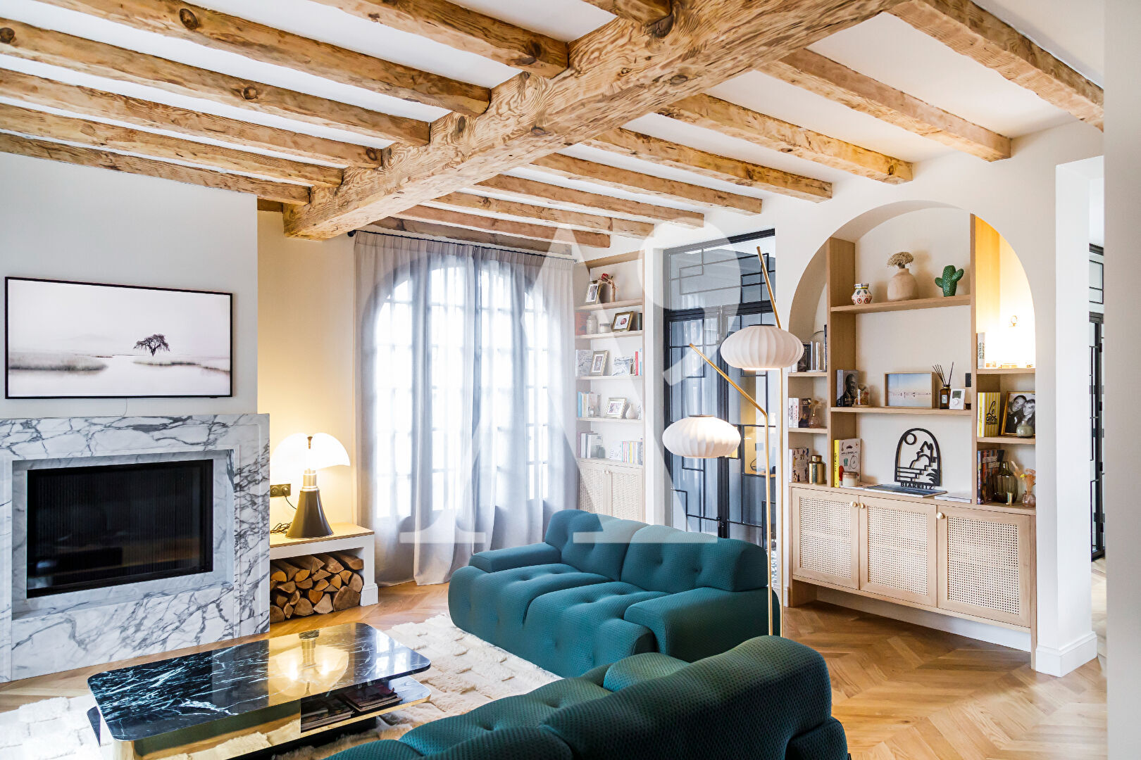 Photo ARCHITECTURE BASQUE SUBLIMEE- 1920/2021- MAISON AVEC JARDIN ET PISCINE- image 2/6