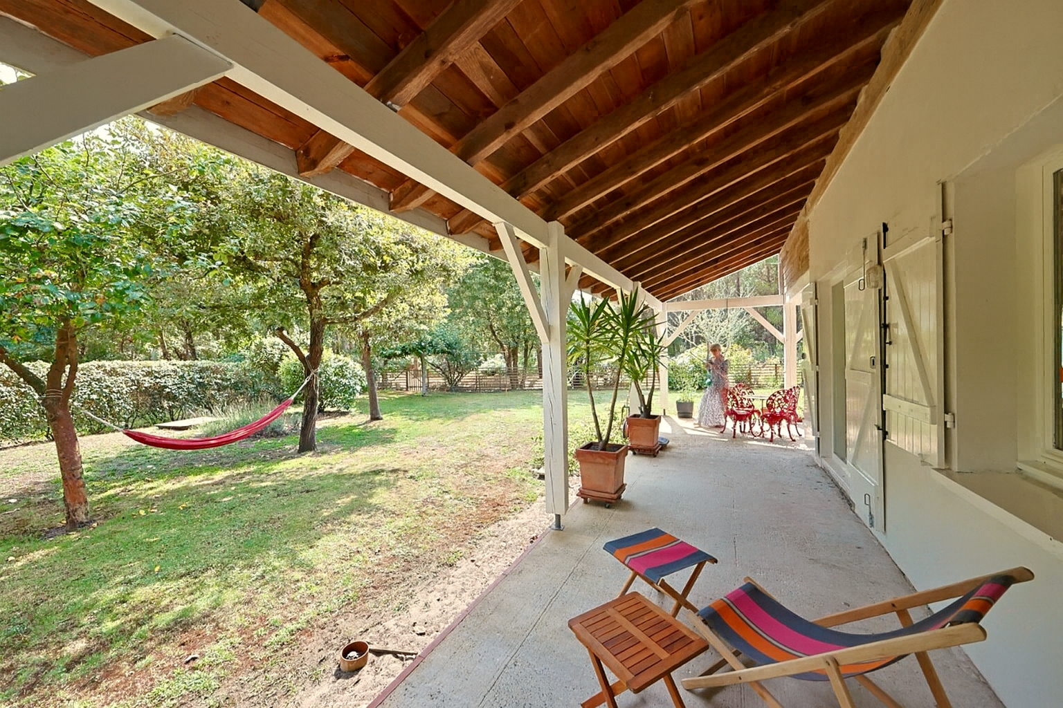 Architecture landaise avec dépendance - 2009 - face à la forêt