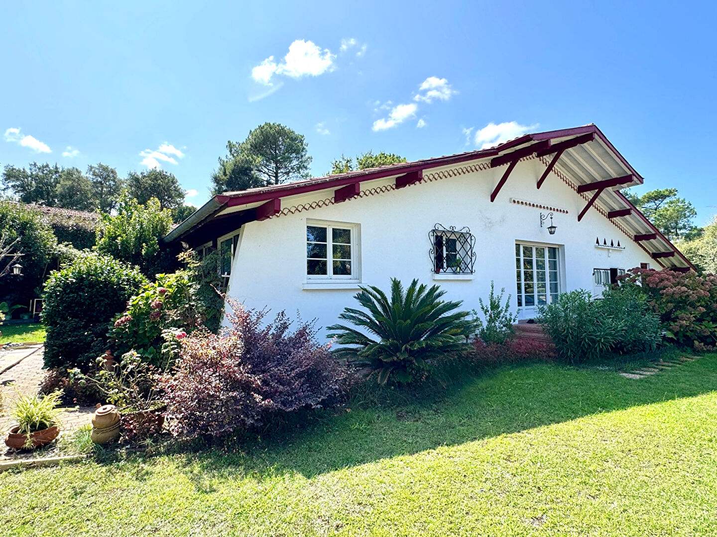 Photo Architecture landaise - 1962 - Lac et plages à pied image 2/6