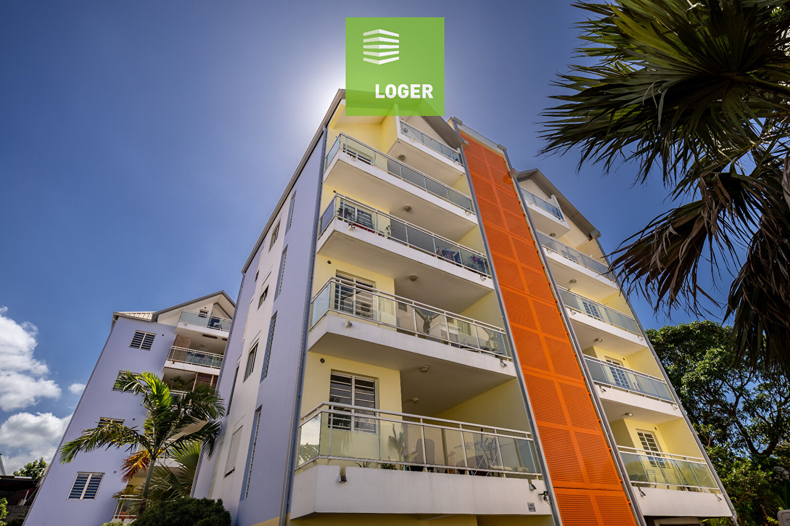 Beau T2 meublé de 44 m² avec varangue et parking  Saint-Joseph (97480)