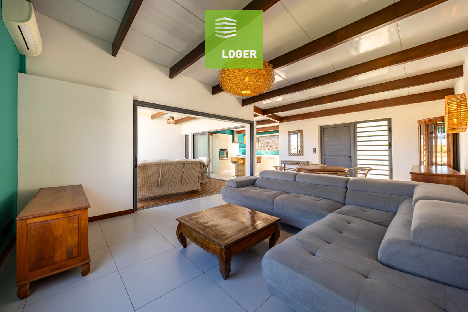 Photo Maison récente meublée avec piscine Saint-Joseph / Les Terrass image 6/6