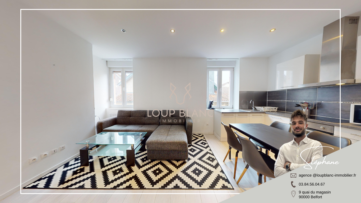 Appartement T2 dans copropriété calme