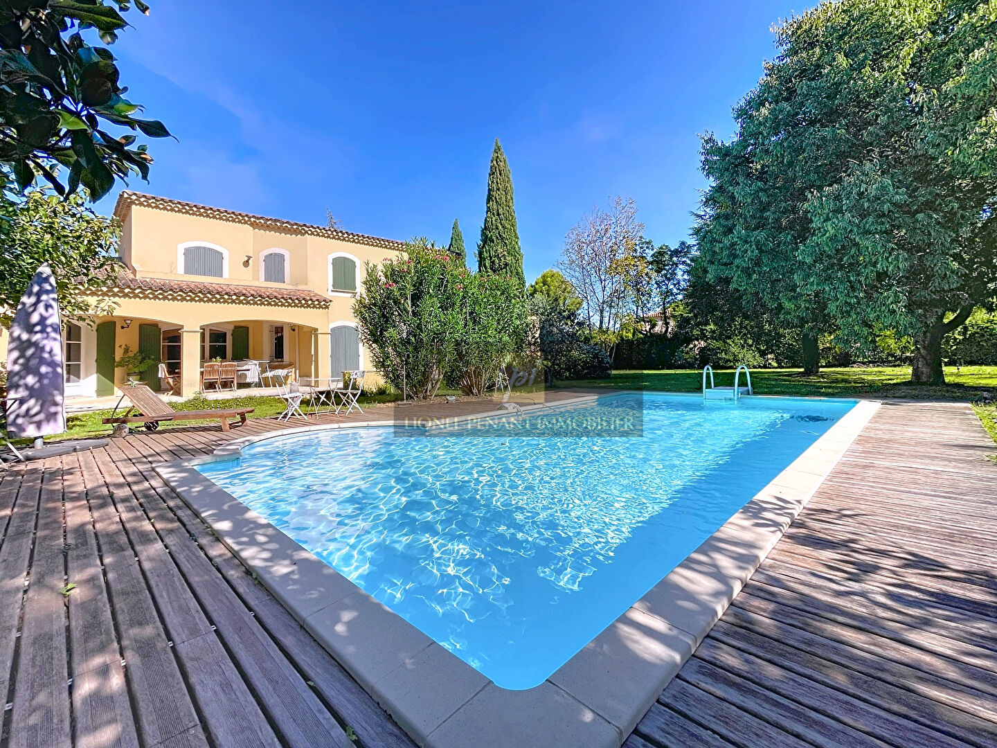 Photo CAMPAGNE DE CARPENTRAS-CAROMB VILLA T6 205M² X2 GARAGE PISCINE TERRAIN 2500M² image 2/6