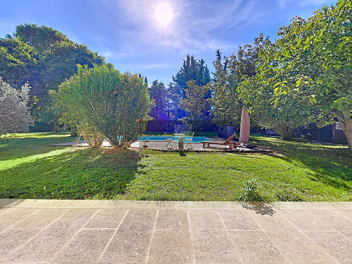 Photo CAMPAGNE DE CARPENTRAS-CAROMB VILLA T6 205M² X2 GARAGE PISCINE TERRAIN 2500M² image 3/6