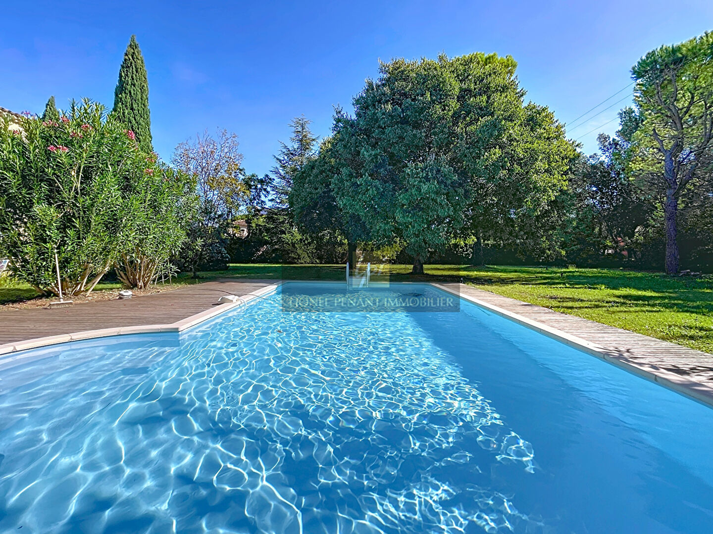 Photo CAMPAGNE DE CARPENTRAS-CAROMB VILLA T6 205M² X2 GARAGE PISCINE TERRAIN 2500M² image 4/6