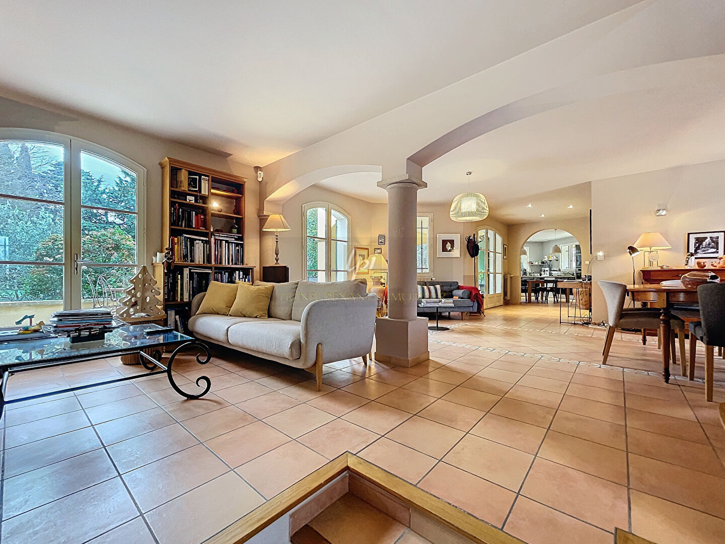 Photo CAMPAGNE DE CARPENTRAS-CAROMB VILLA T6 205M² X2 GARAGE PISCINE TERRAIN 2500M² image 5/6