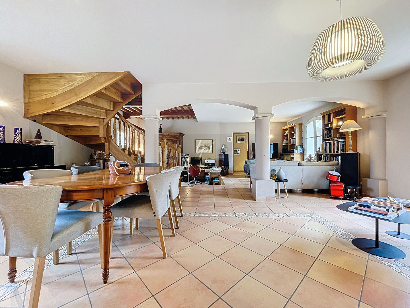 Photo CAMPAGNE DE CARPENTRAS-CAROMB VILLA T6 205M² X2 GARAGE PISCINE TERRAIN 2500M² image 6/6