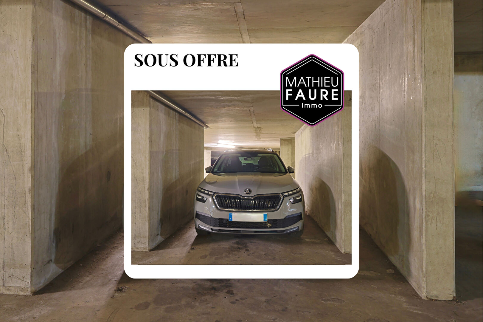 LYON 7 - PARKING EN SOUS-SOL