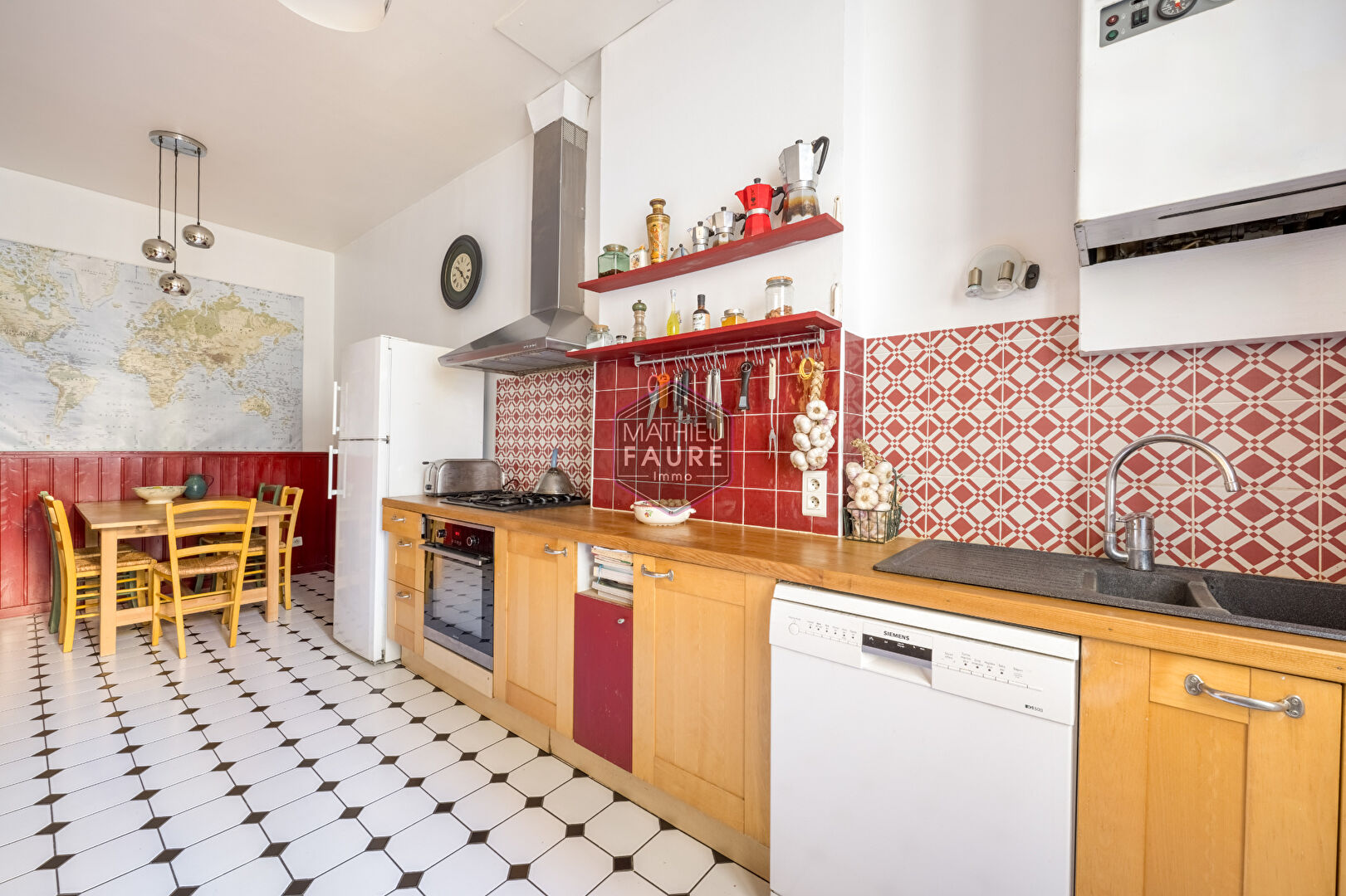 Photo T5 - 154 m² - CHARME ET CACHET DE L'ANCIEN - SECTEUR GARIBALDI / BIR HAKEIM image 5/6