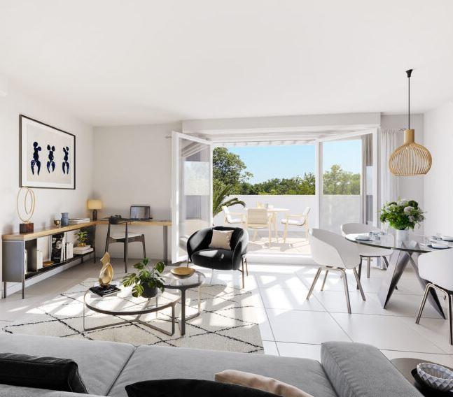 Photo MAGNIFIQUE T3 DERNIER ETAGE DE 63 M² + TERRASSE DE 13M² image 2/4